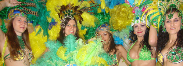 tropical show samba show
